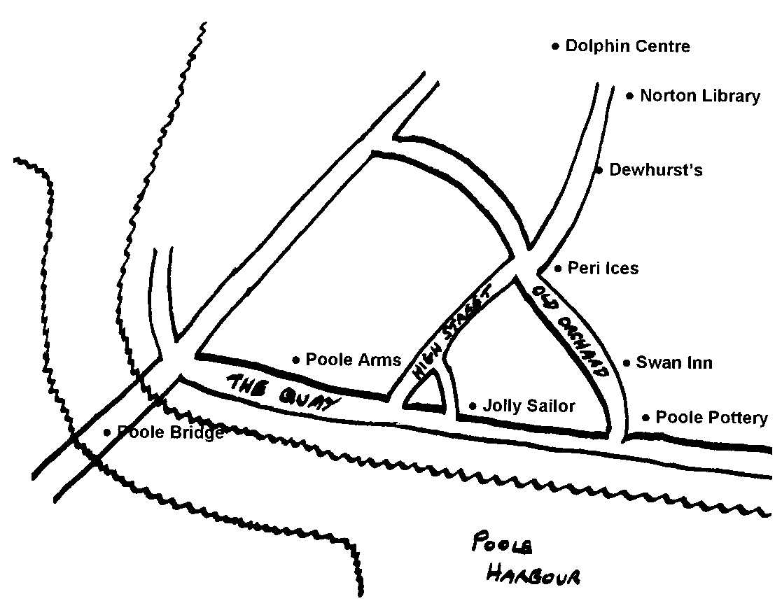 Map of Poole