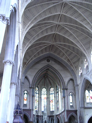 Holy Name of Jesus RC Church. Gibbs and Canning terracotta
